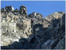 Traversée des petites aiguilles de l&#039;Argentière